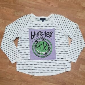 Blink 182 Upcycled Womens Sweater